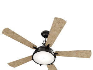Chandelier Fan Kichler Hatteras Bay 60 Inch Hatteras Bay 3D मॉडल