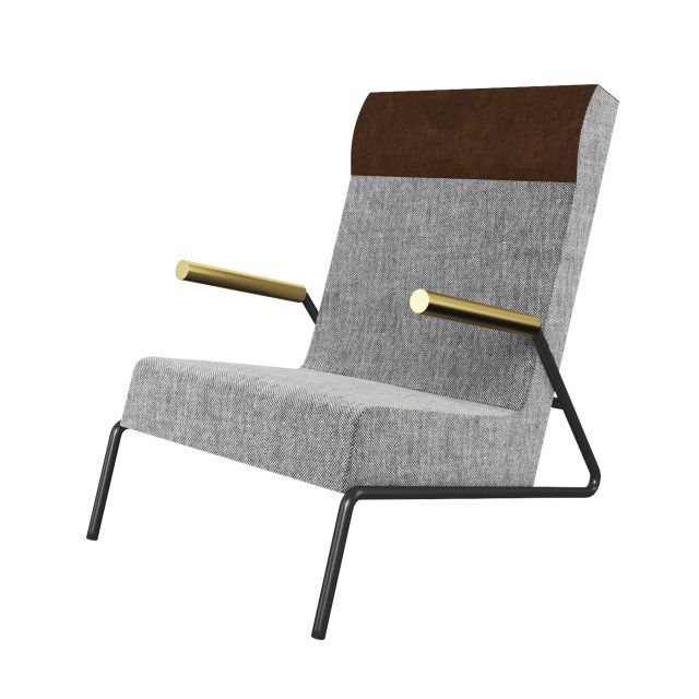 Kickstand chair 3D Model .c4d .max .obj .3ds .fbx .stl .blend 
