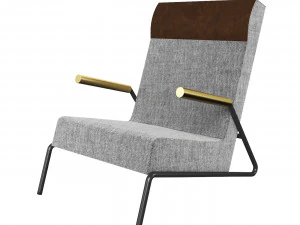 킥스탠드 의자 3D 모델