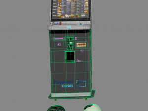 Self-service kiosk PK200 Indoor Payment - Compact 3Dモデル
