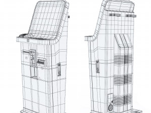 Self-service kiosk PK200 Indoor Payment - Compact 3Dモデル