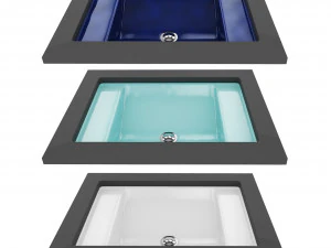 Lavabo Kohler Ledges Modello 3D