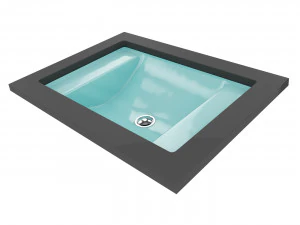 Kohler Ledges washbasin 3D Model