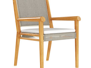 Armchair Konos 3Dモデル
