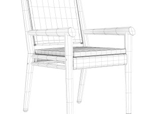 Armchair Konos 3D-Modell
