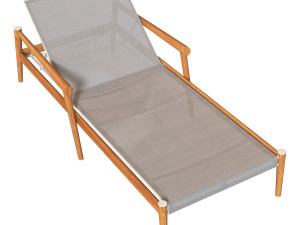 Deck chair Konos Chaise 3D-Modell