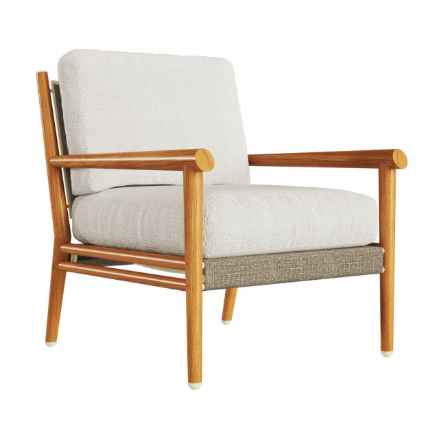 Konos lounge chair 3D Model .c4d .max .obj .3ds .fbx .stl .blend