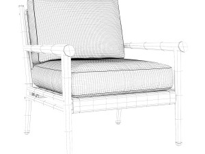 Konos lounge chair 3D Model