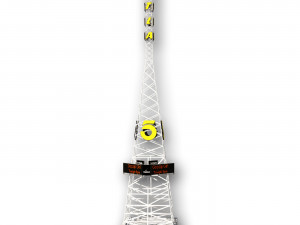 KTLA TV Tower 3D Model