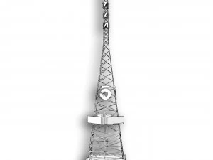 KTLA TV Tower 3D Model