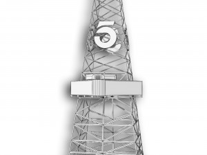 KTLA TV Tower 3D Model