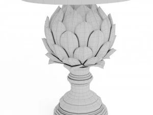Cynara Table Lamp 3D Model