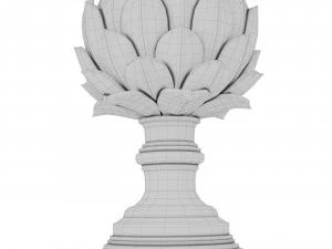 Cynara Table Lamp 3D Model