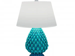 Aqua Raindrop keramische tafellamp 3D Model