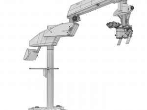 Surgical microscope LEICA M525 F40 Model 3D