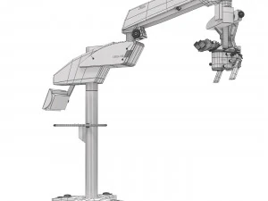 Surgical microscope LEICA M525 F40 3D Model