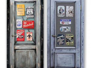 Deuren in loftstijl 3D Model