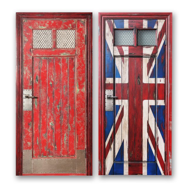 Loft style doors flag 3D 모델 .c4d .max .obj .3ds .fbx .stl .blend 