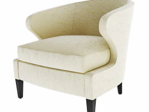 Sill&oacute;n Lorae Lounge Silla Bright Modelo 3D