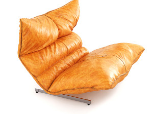 Lounge Chair by Vittorio Varo 3D-Modell