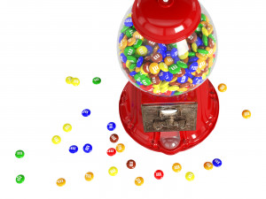 Automatic machine for MMs 3D 模型