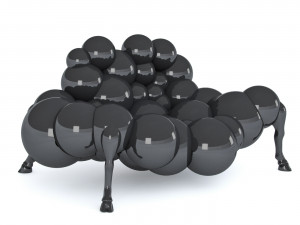 Mad cow sofa Modello 3D