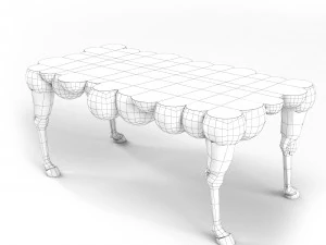 Table mad horse 3D Model