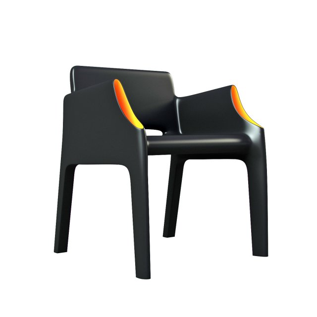 Magic hole Chair 3D Model .c4d .max .obj .3ds .fbx .stl .blend 