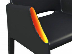 Magic hole Chair 3D Model