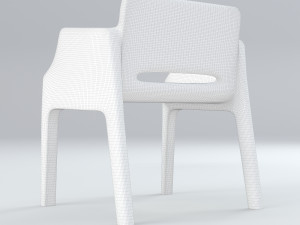 Magic hole Chair 3D Model