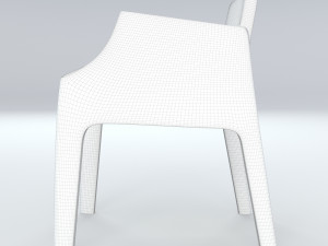 Magic hole Chair 3D Model
