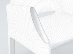 Magic hole Chair 3D Model