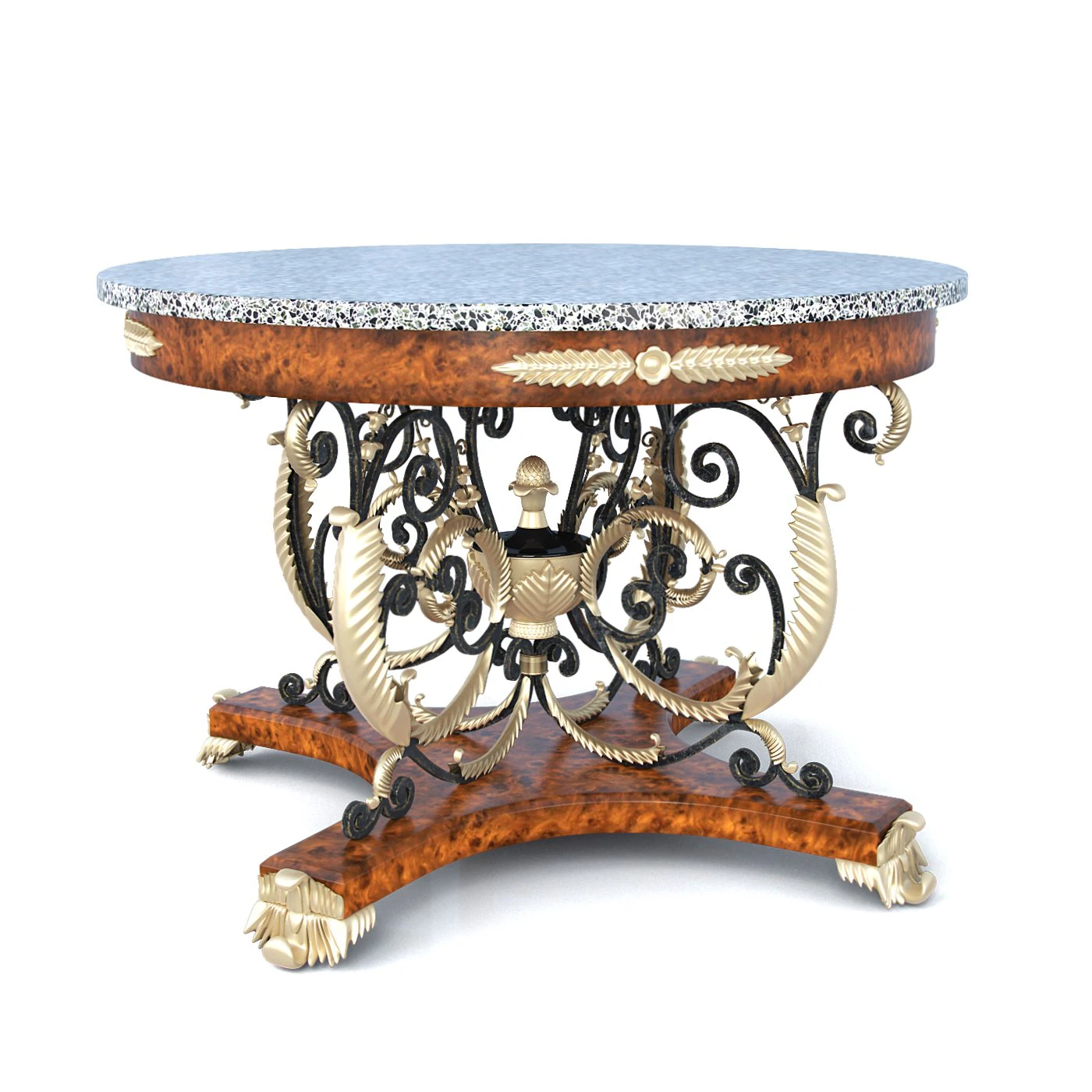 Table Maitland-Smith 3D Model .c4d .max .obj .3ds .fbx .stl .blend 