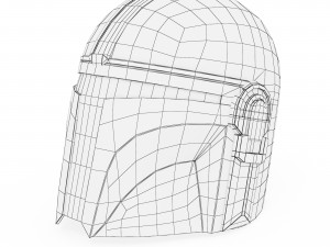 Mandalorian Helmet 3Dモデル
