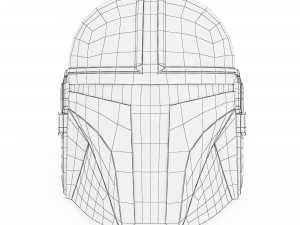 Mandalorian Helmet 3Dモデル