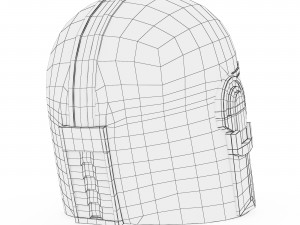 Mandalorian Helmet 3Dモデル
