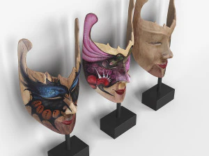 Masks 3D Model