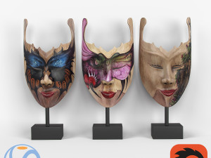 Masks 3D 모델