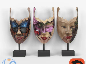 Masks 3D Model