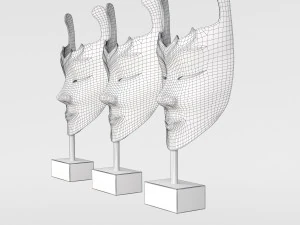 Masks 3D Model