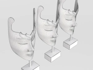 Masks 3D Model