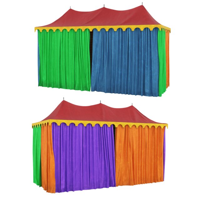 Closed children labyrinth 3D Model .c4d .max .obj .3ds .fbx .stl .blend