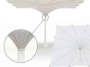 Payung MDT-tex Bentuk Tulip Model 3D