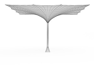 Umbrella MDT-tex Tulip Form 3D मॉडल