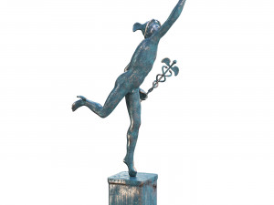 Statue of mercury 3D Model