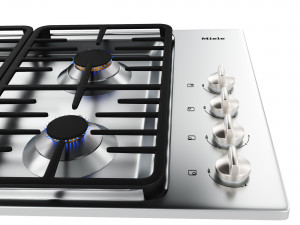 Hob Miele 6 and 4 burner with cooker hood Modello 3D