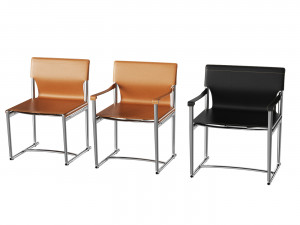 Chair Mirto Indoor 3D मॉडल
