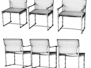 Chair Mirto Indoor 3D मॉडल
