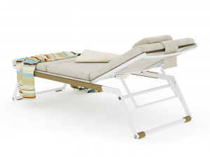 Deck chair Mirto Outdoor BB Italia 3D 모델