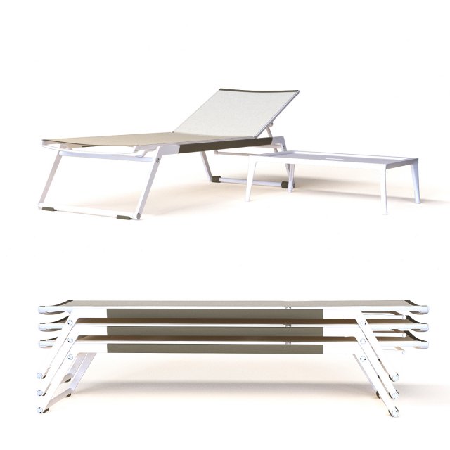 Furniture Mirto Outdoor BB Italia Modello 3D .c4d .max .obj .3ds .fbx .stl .blend 
